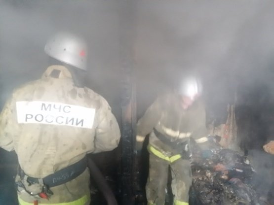 Пожар в Нововоронеже